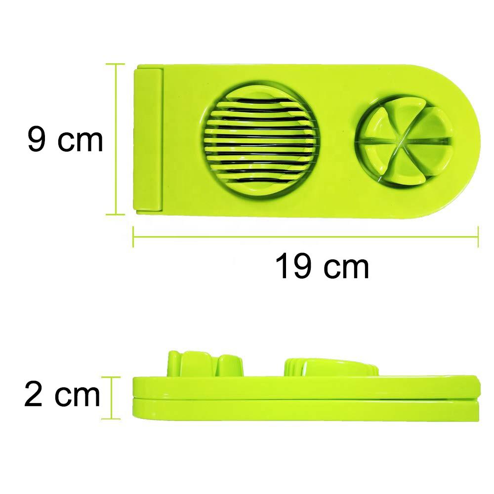 Multi-Segment 2 in 1 Egg Cutter / Slicer