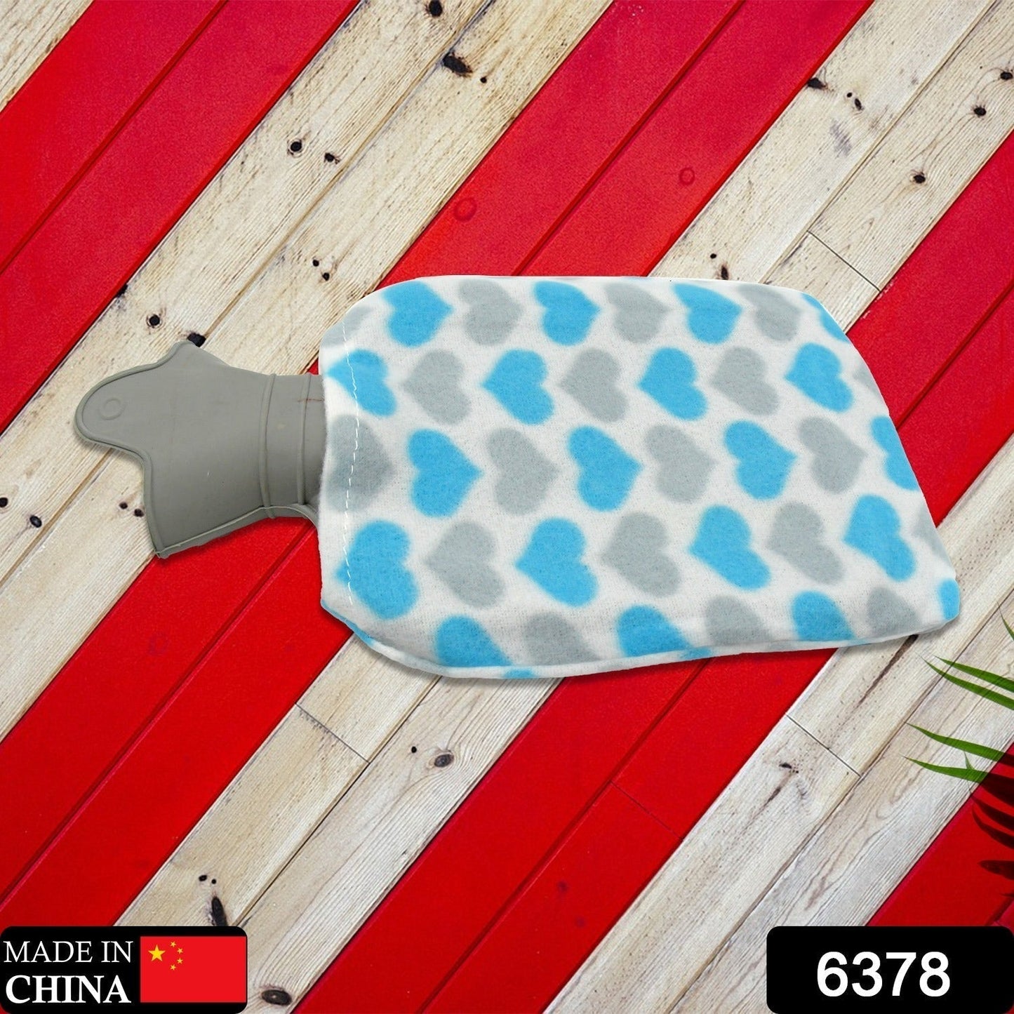 Hot Water Bag with Cover for Pain Relief & Cramps, Leak-Proof Therapy Bottle (1 Pc)