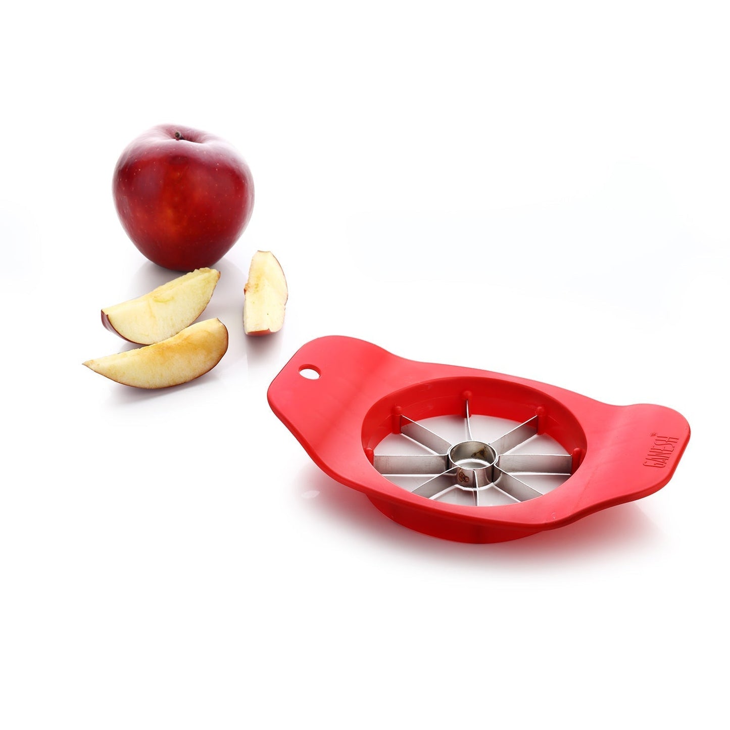 Ganesh Plastic & Stainless Steel Apple cutter (colors may vary)