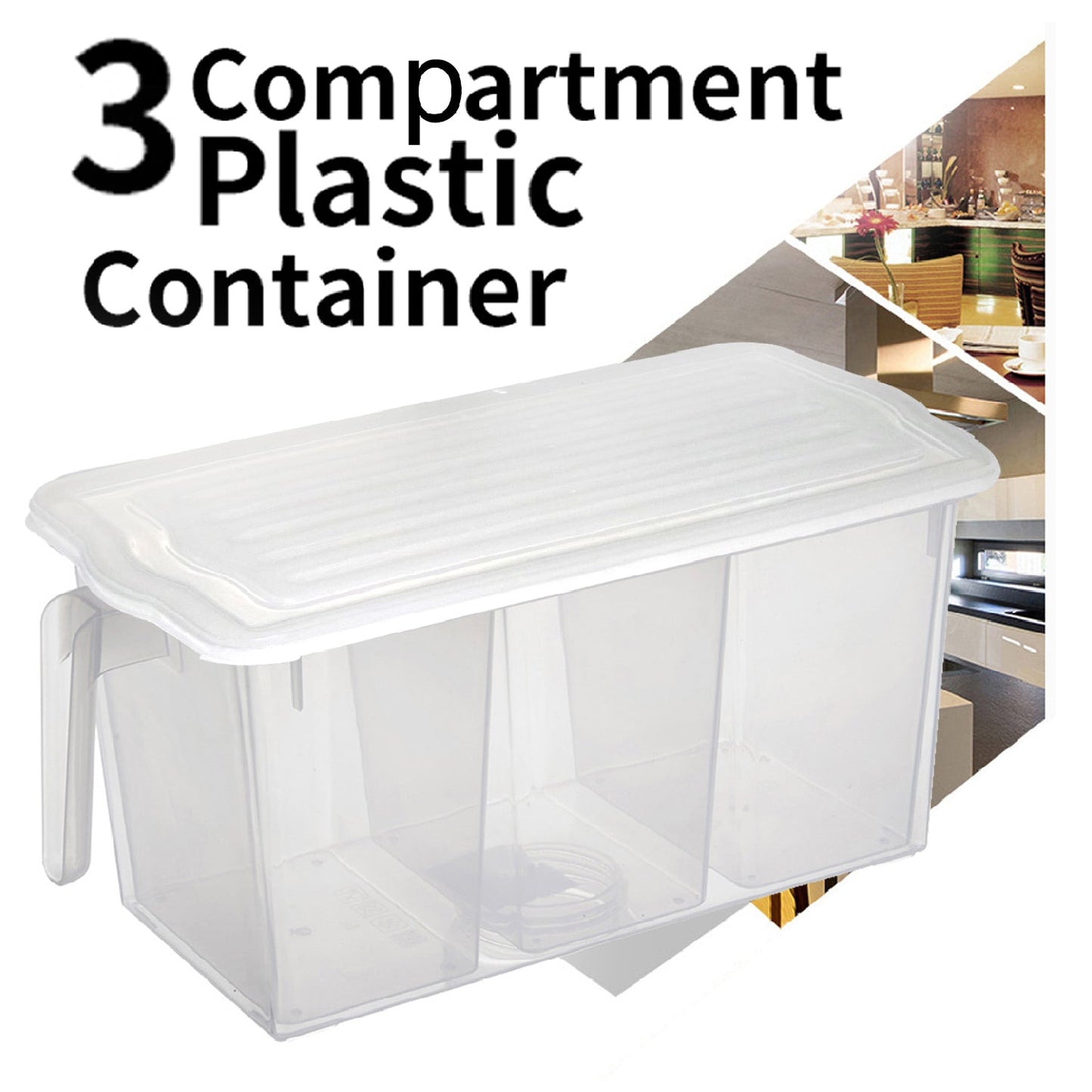 Refrigerator Organizer Fresh-Keeping Box Case Kitchen Storage Box