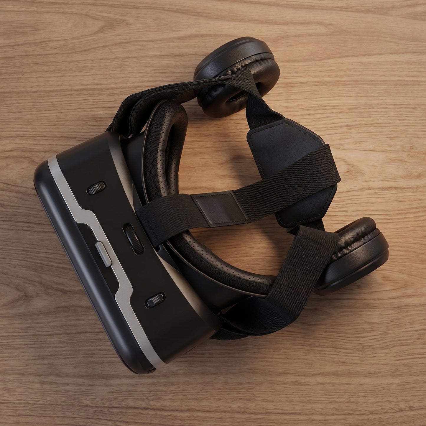 3D / HD VR Glasses Virtual Reality Goggles Headset for iOS for Android Smartphone VR Goggles-For 3D VR Movies Video Games with Headphones (1 Pc)