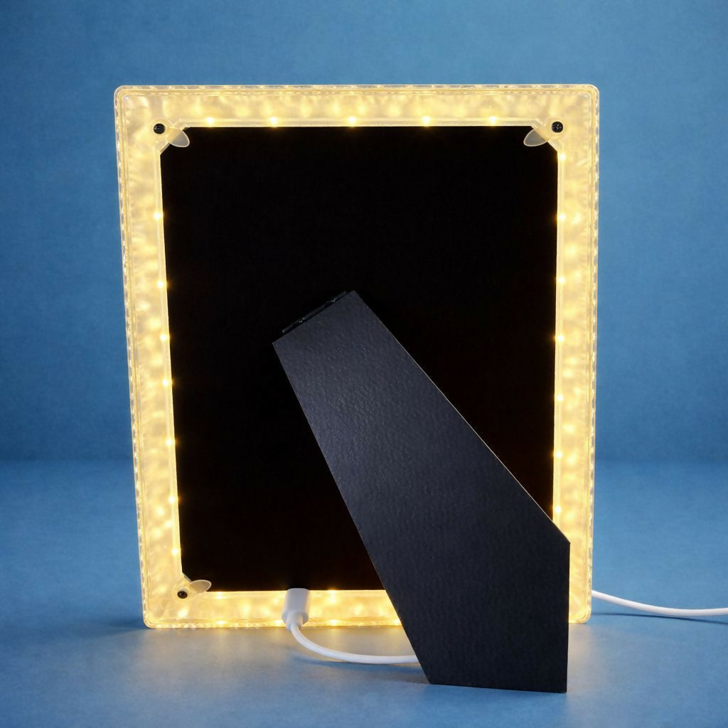 LED Photo Frame 4x6 Inch Decorative Light Frame for Couple Memories