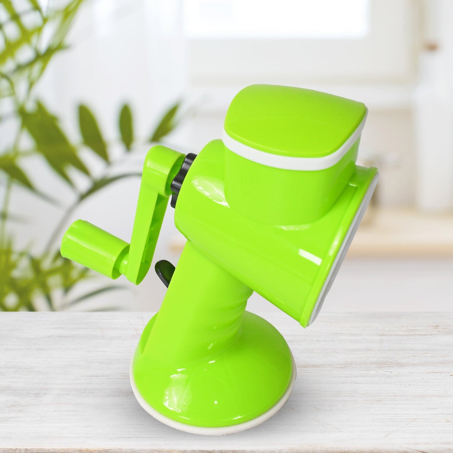 6 in 1 Multi functional Vegetable Cutter & Slicer Hand Machine Cutting, Slice, Cut Thick, Cut Silk All in one โVegetable Chopper Cutter & Slicing Cutter Barrel - Vegetable Grater with 6 Removable Blades