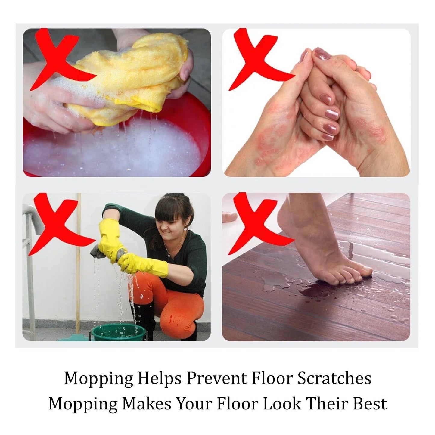 Quick Spin Cleaning Mop with Bucket