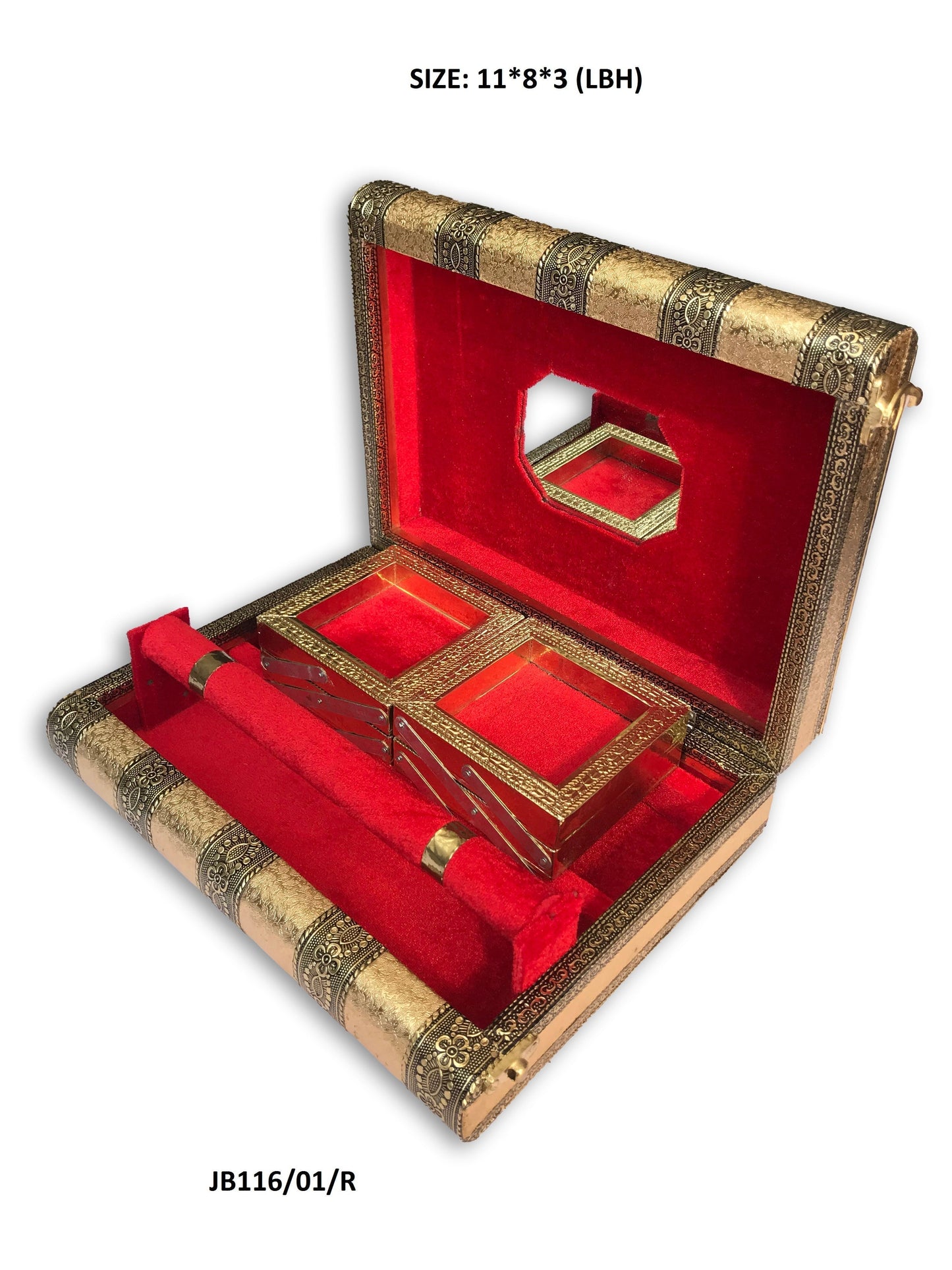 Jewellery Jewel Boxes Storage Box Organizer Gift Box for Women Necklace Earring Set Bangles Churi Gift for Women