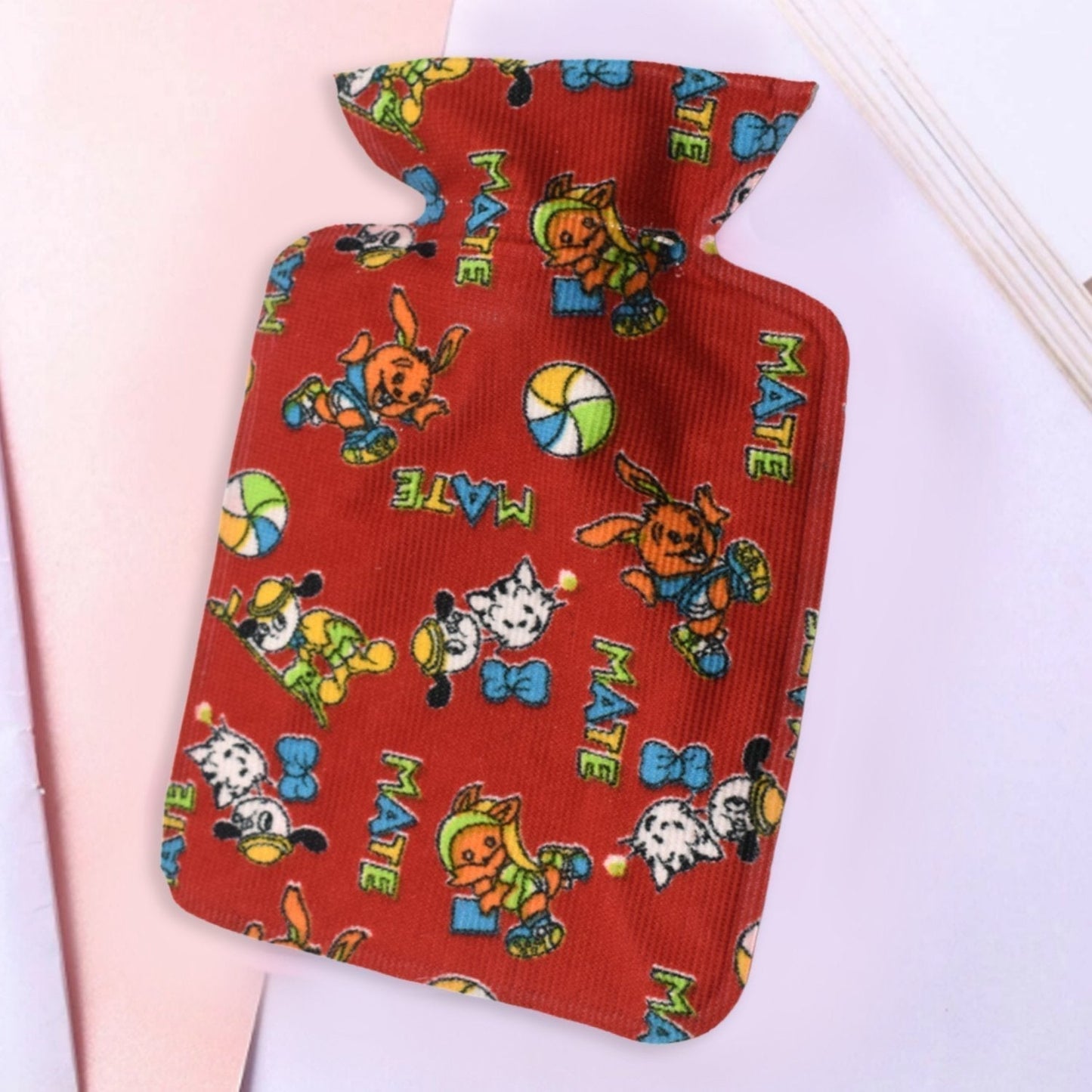 Personal Care Rubber Hot Water Heating Bag for Pain Relief (Small)