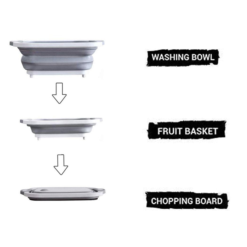 Multi-Function Dish Rack & Chopping Board