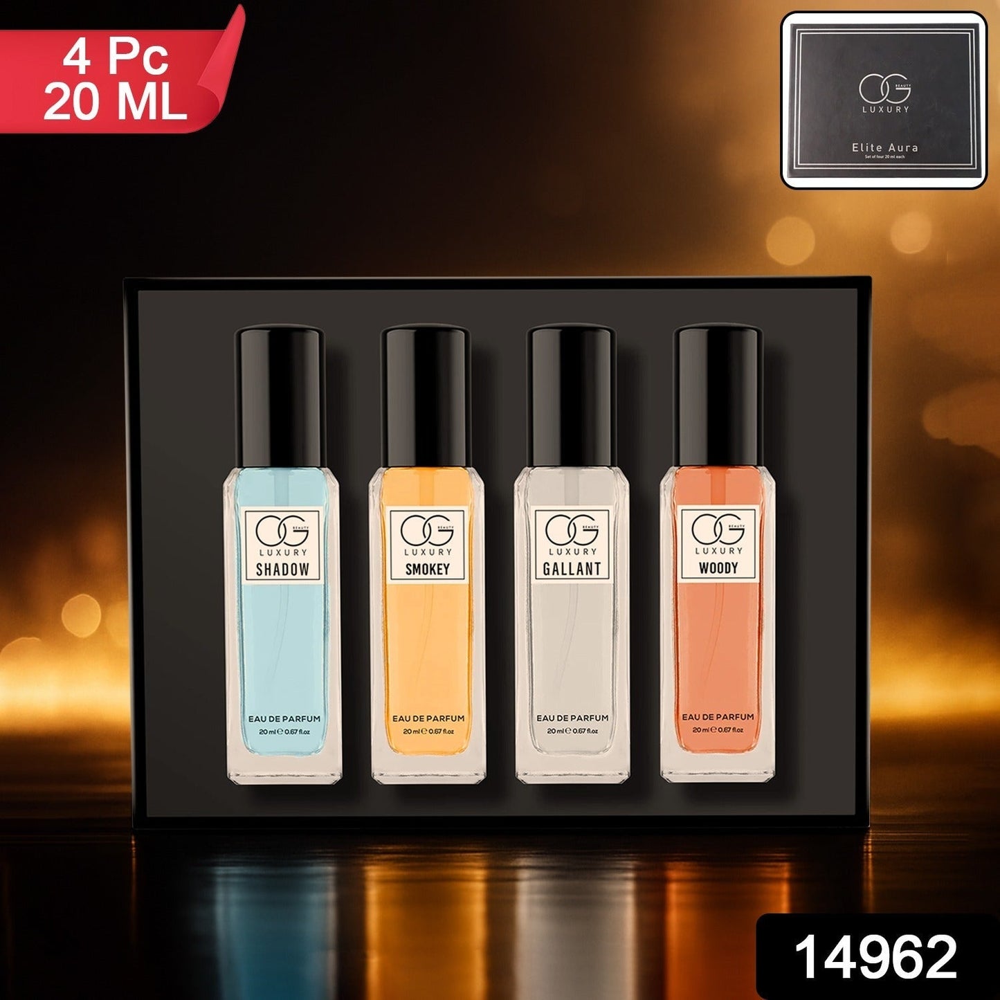 OG Beauty Luxury Perfume Gift - (4 Pc / Set / 20 ML)
