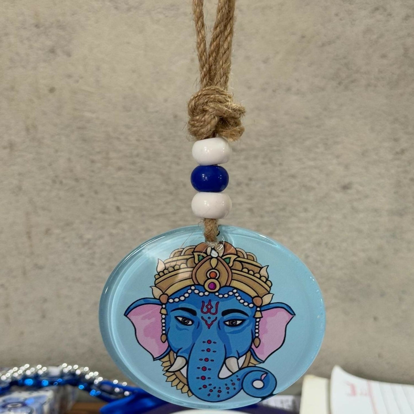 Set of 2 Hanging Wall & Car Decorative Ornaments