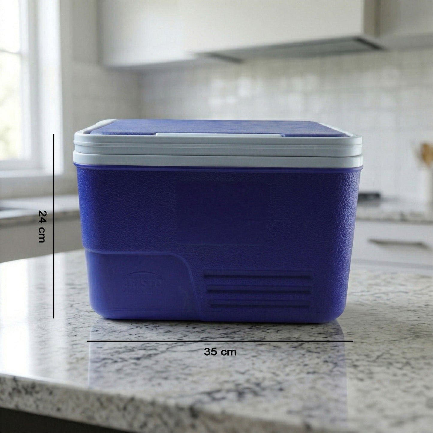 Compact Insulated Ice Box Cooler (1 Pc, 14 Ltr, 35x24 Cm)