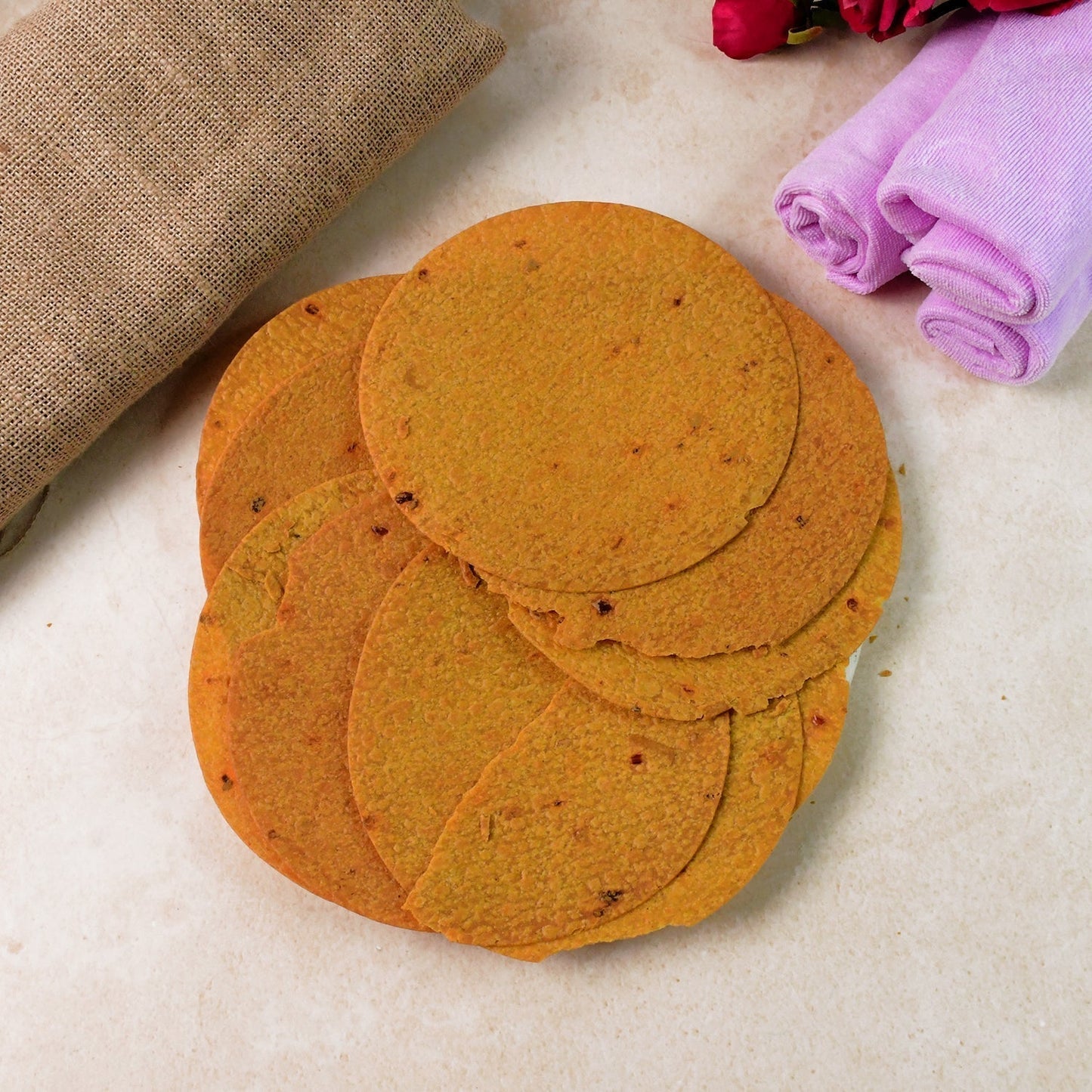 Maniarr's Gingy Bajri Khakhra Wheat Chips (180Gm)