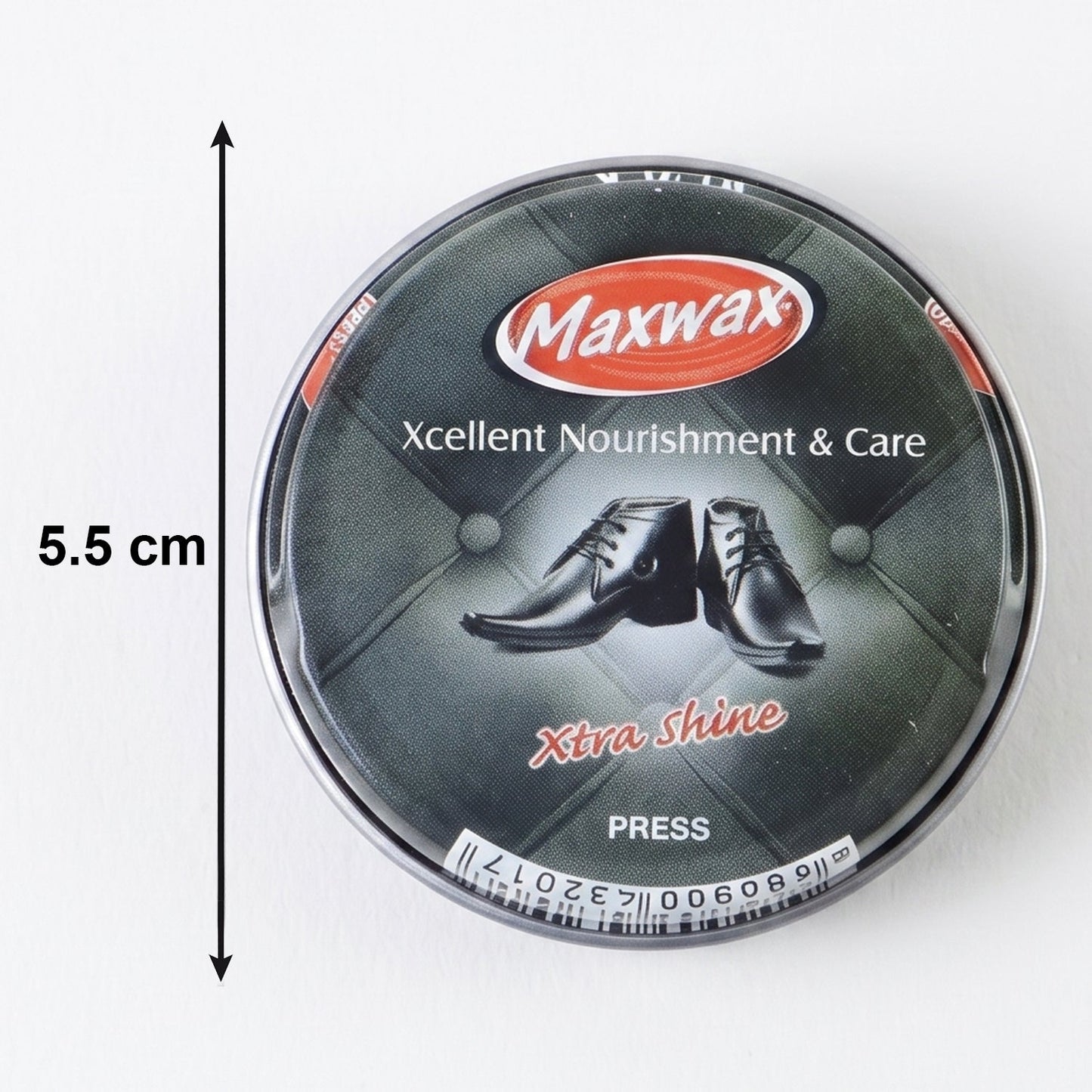 Maxwax Black Shoe Polish Cream (1 Pc, 40 Gm)