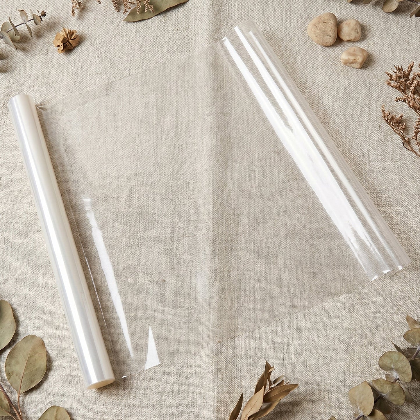 Oddy Clear Book Cover Roll (13.5 Inch x 5 Meter 3 Roll Set)