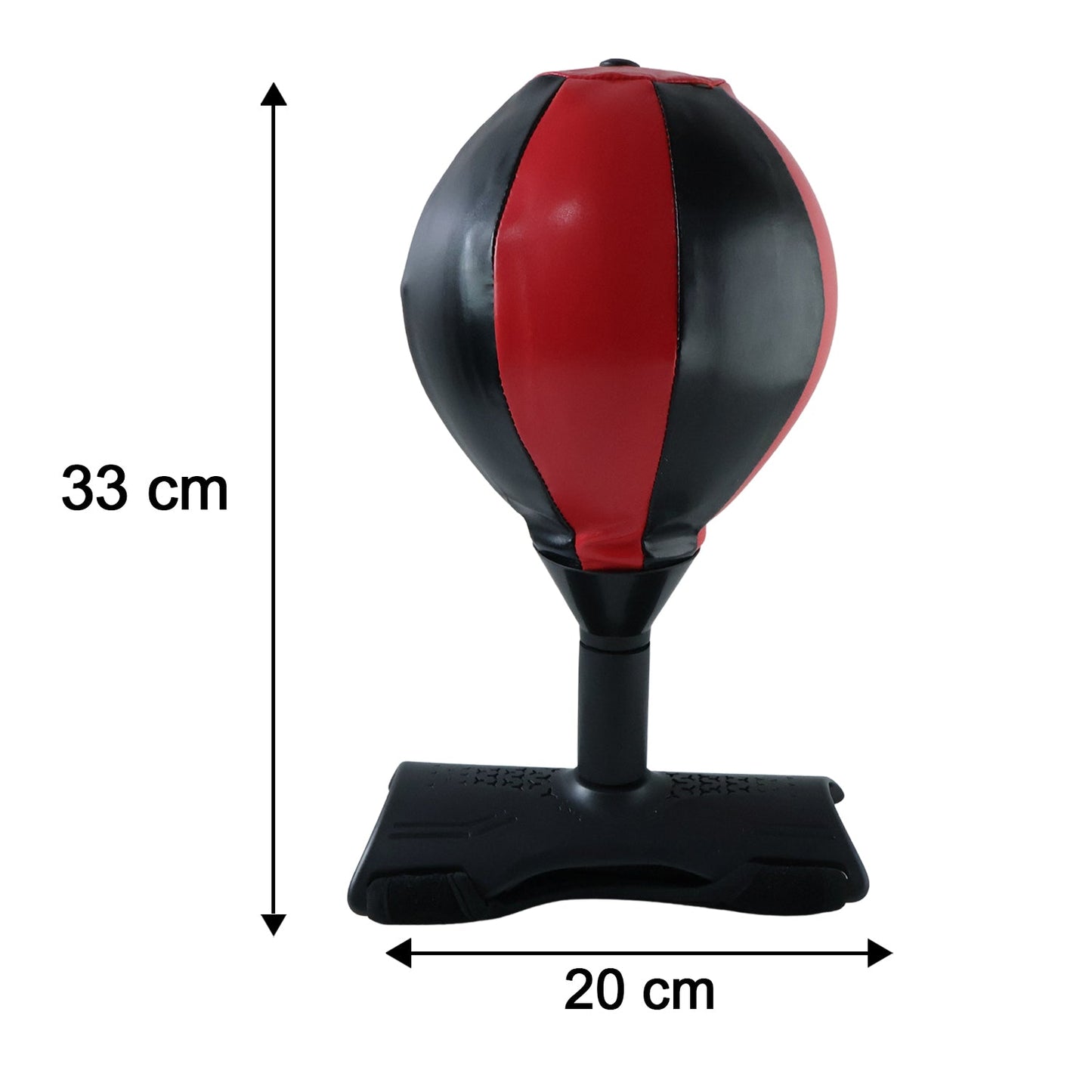 Portable B-Grade Inflatable Punching Bag with Air Pump (1 Pc)
