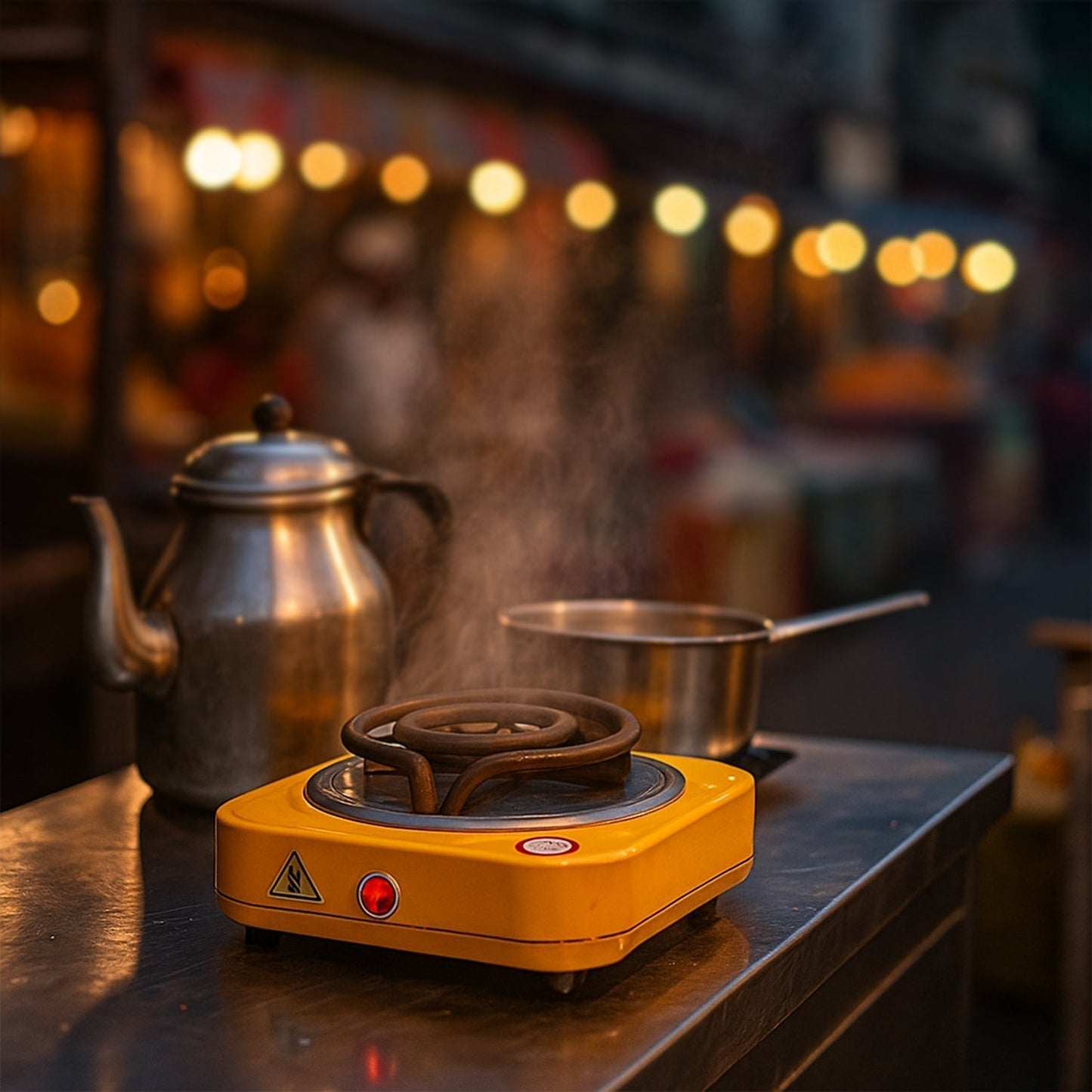 Single-Coil Electric Hot Plate - (1 Pc)