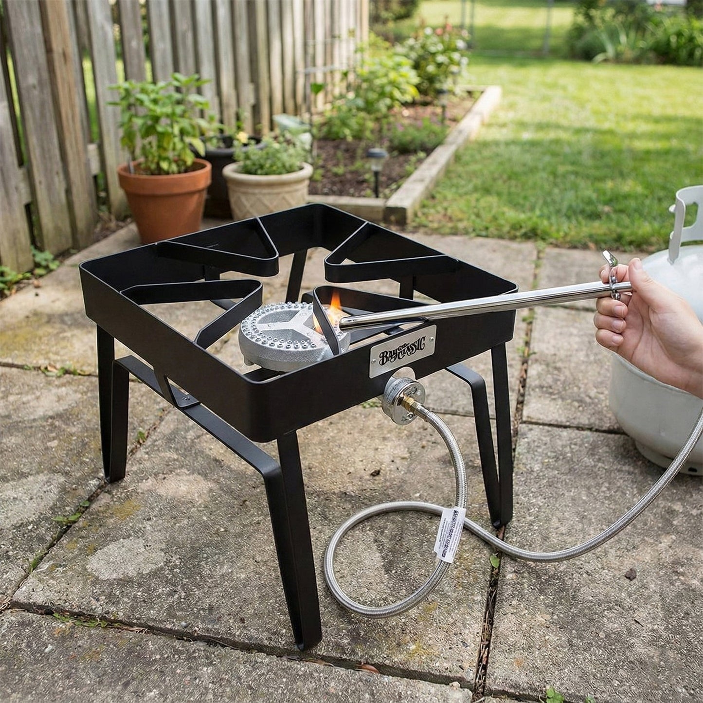 Long Stainless-Steel Gas Stove Lighter (1 Feet)
