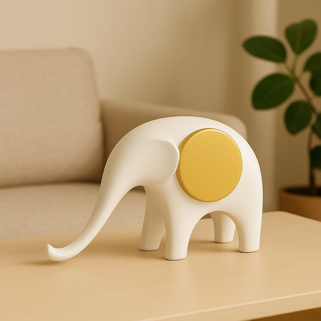 Elegant Elephant Showpiece for Home Decor with Modern Design