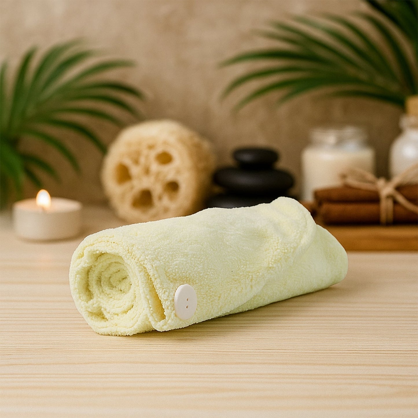 Hair Drying Towel Wrap Cap for Women (Small / 1 Pc)
