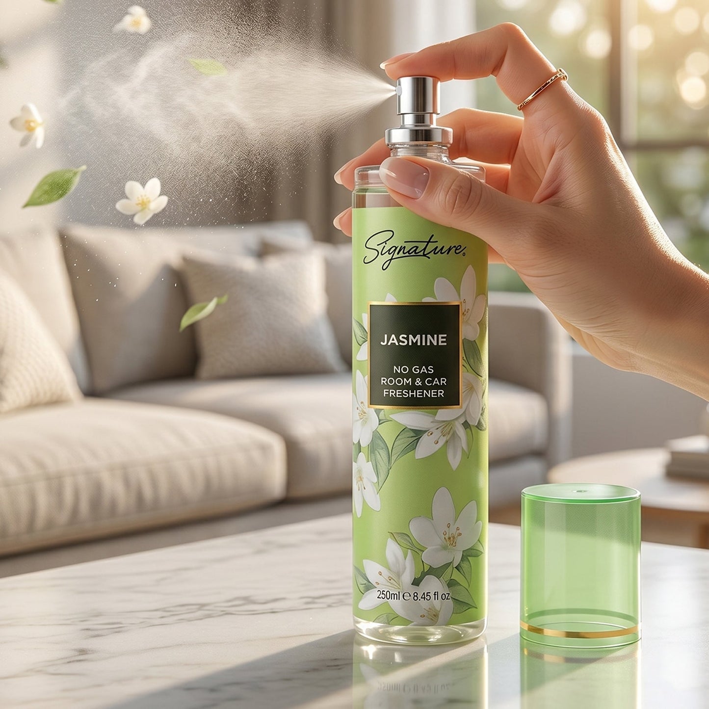 Signature Jasmine Room & Car Freshener Spray 250 ML