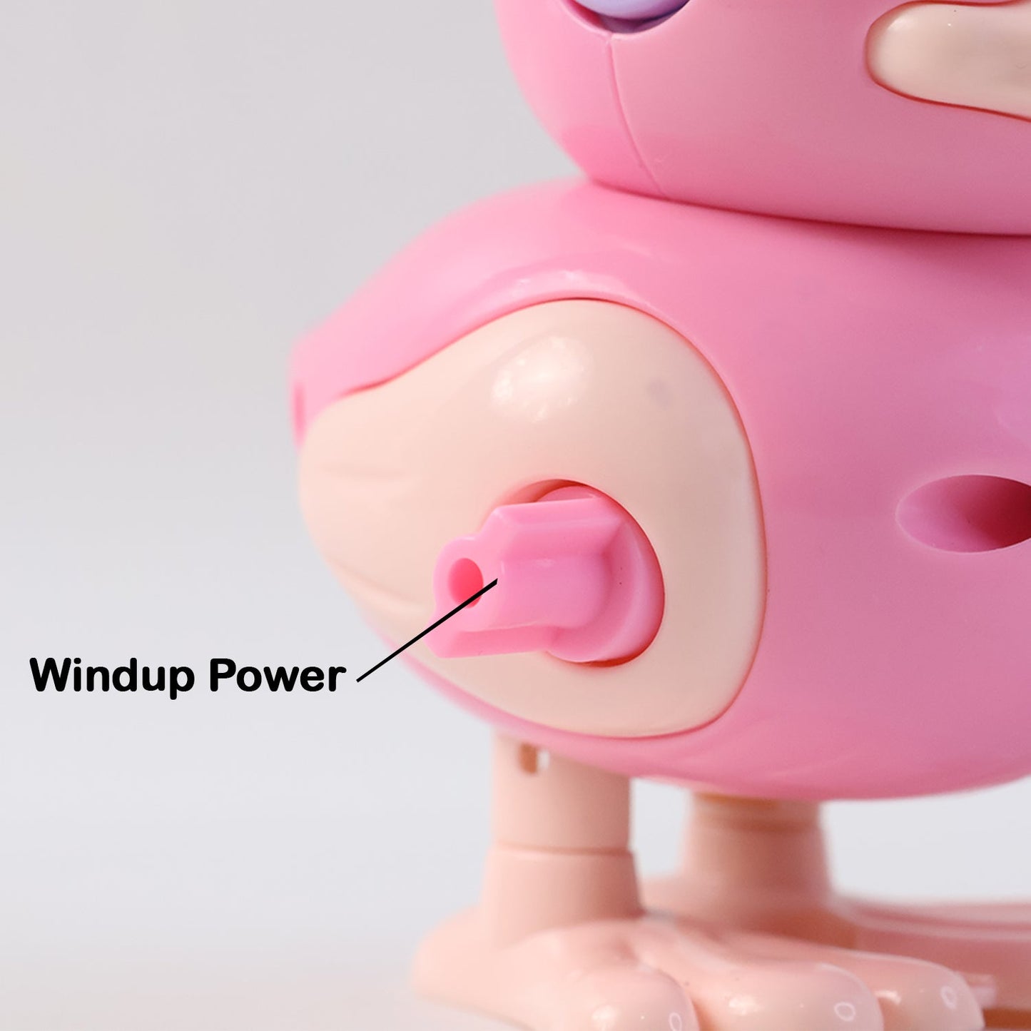 Cute Wind-Up Walking Duck Toy for Kids (1 Pc)