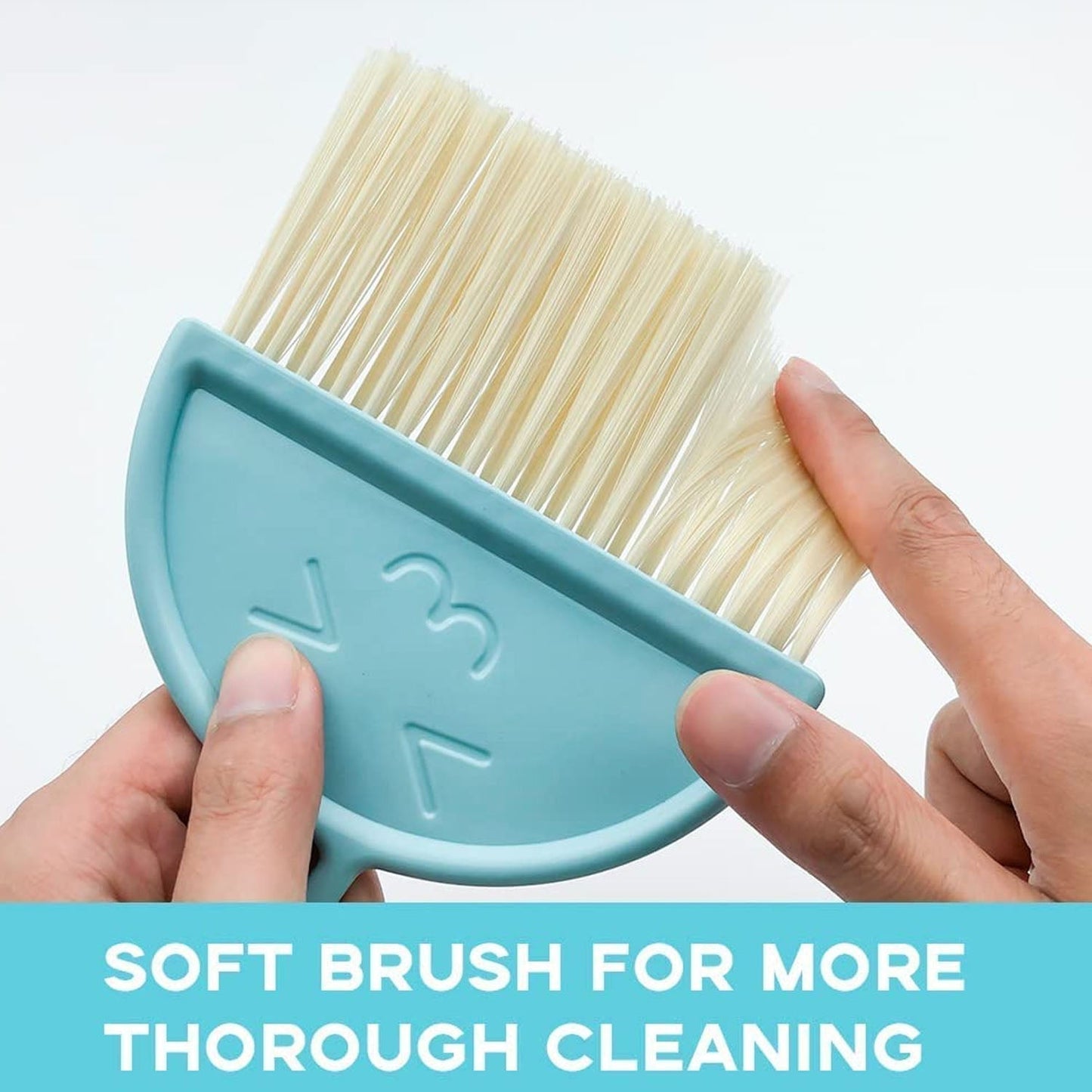 2-in-1 Mini Cleaning Dustpan & Hand Brush Set (1 Set)