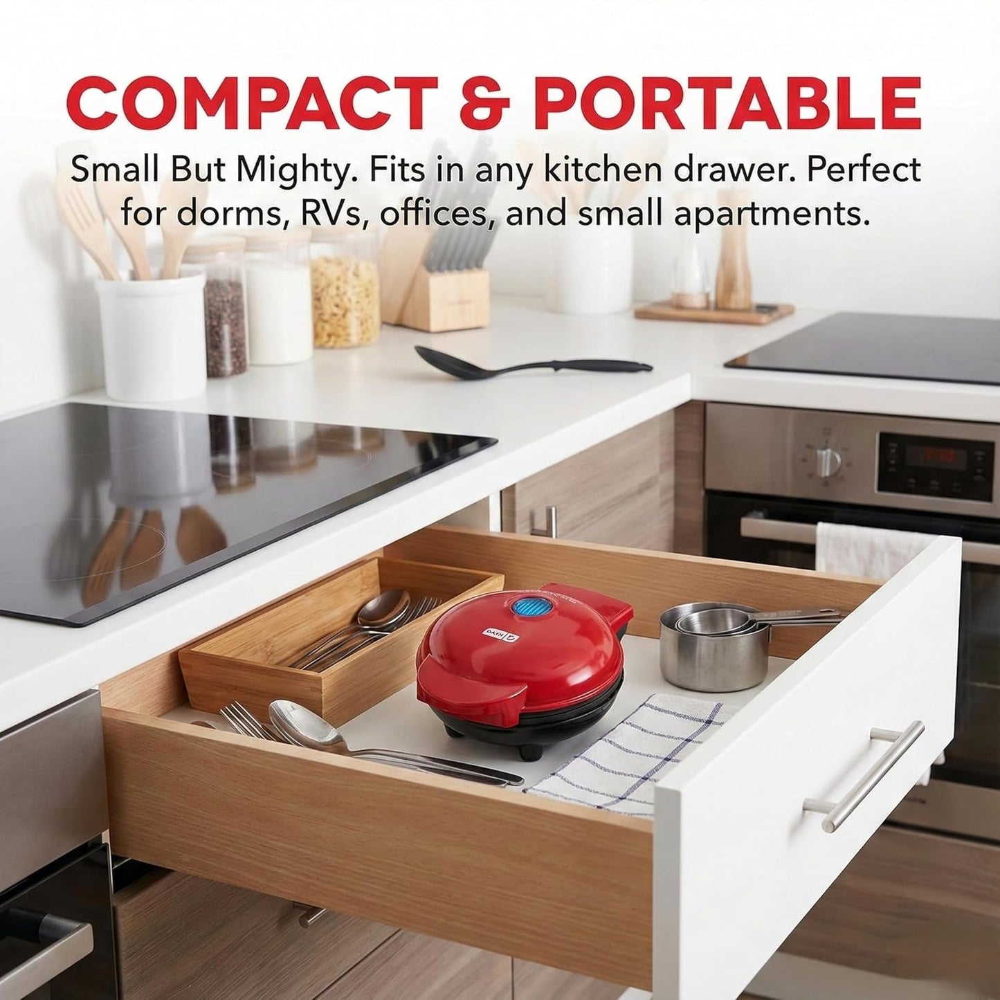 Mini Waffle Maker Machine Waffle Iron Home Appliances Kitchen Gift Easy To Clean, On-Stick Surfaces, Perfect Breakfast, Dessert, Sandwich, Cakes, Other Snacks Machine