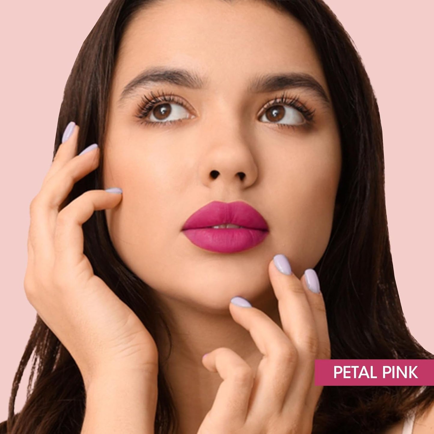 OG Beauty Petal Pink Moisture Lock Liquid Lipstick (4.5 ML / 1 Pc)