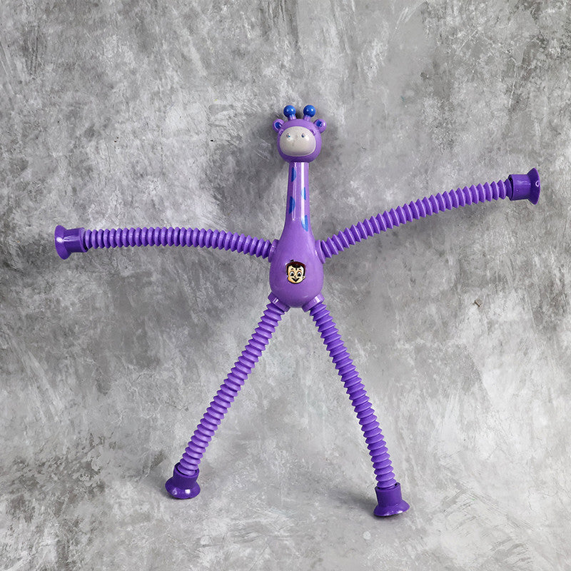 Giraffe Shape Flexible Magic Spring Toy (1 Pc)