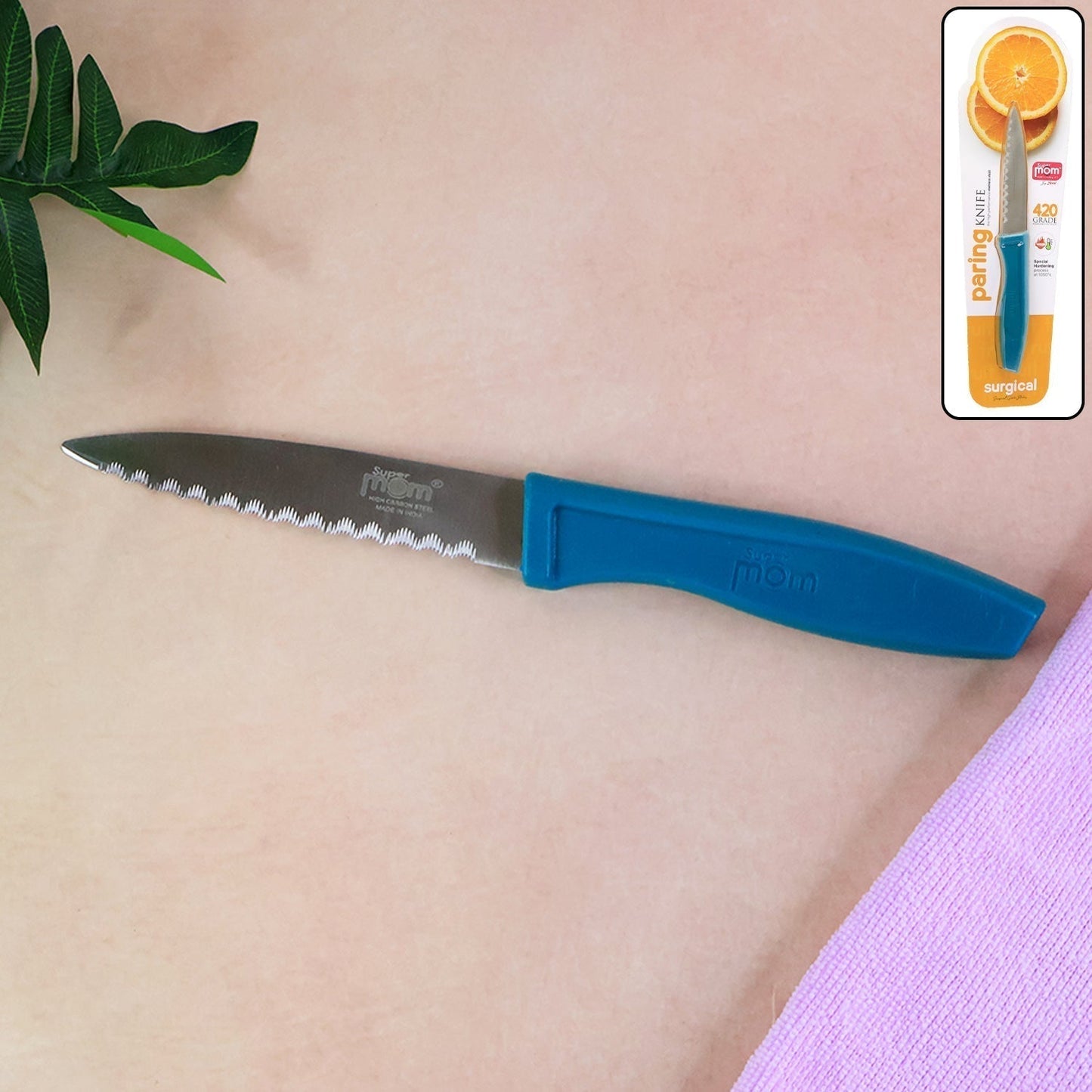 Supermom Premium Stainless Steel Paring Knife (1 Pc)