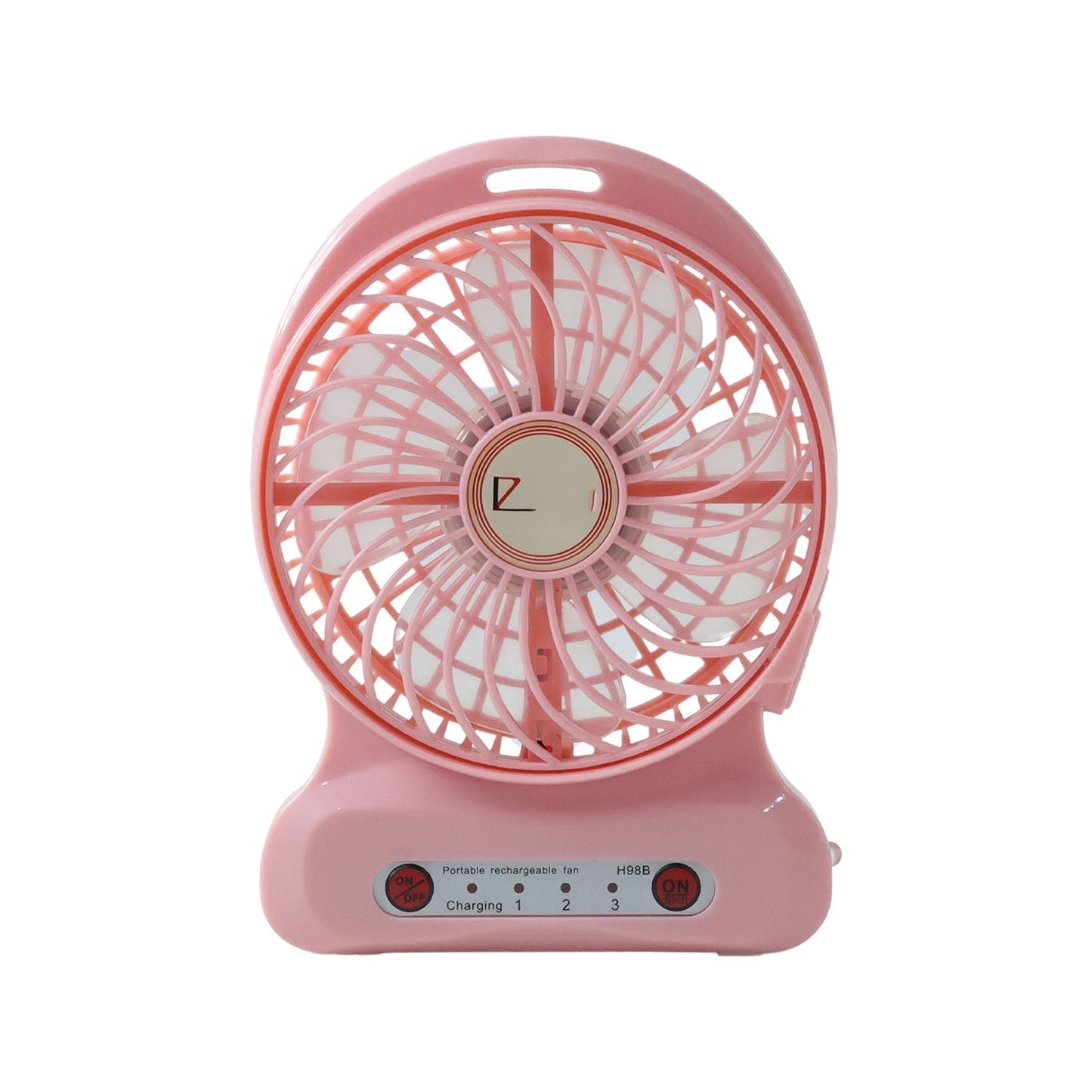 Portable USB Rechargeable Desk Fan (1 Pc)
