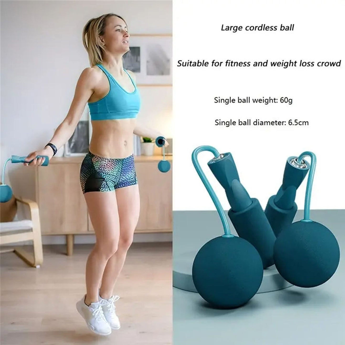 Fitness Wrist Ball Exercise Tool with Handle Grip (2 Pc)