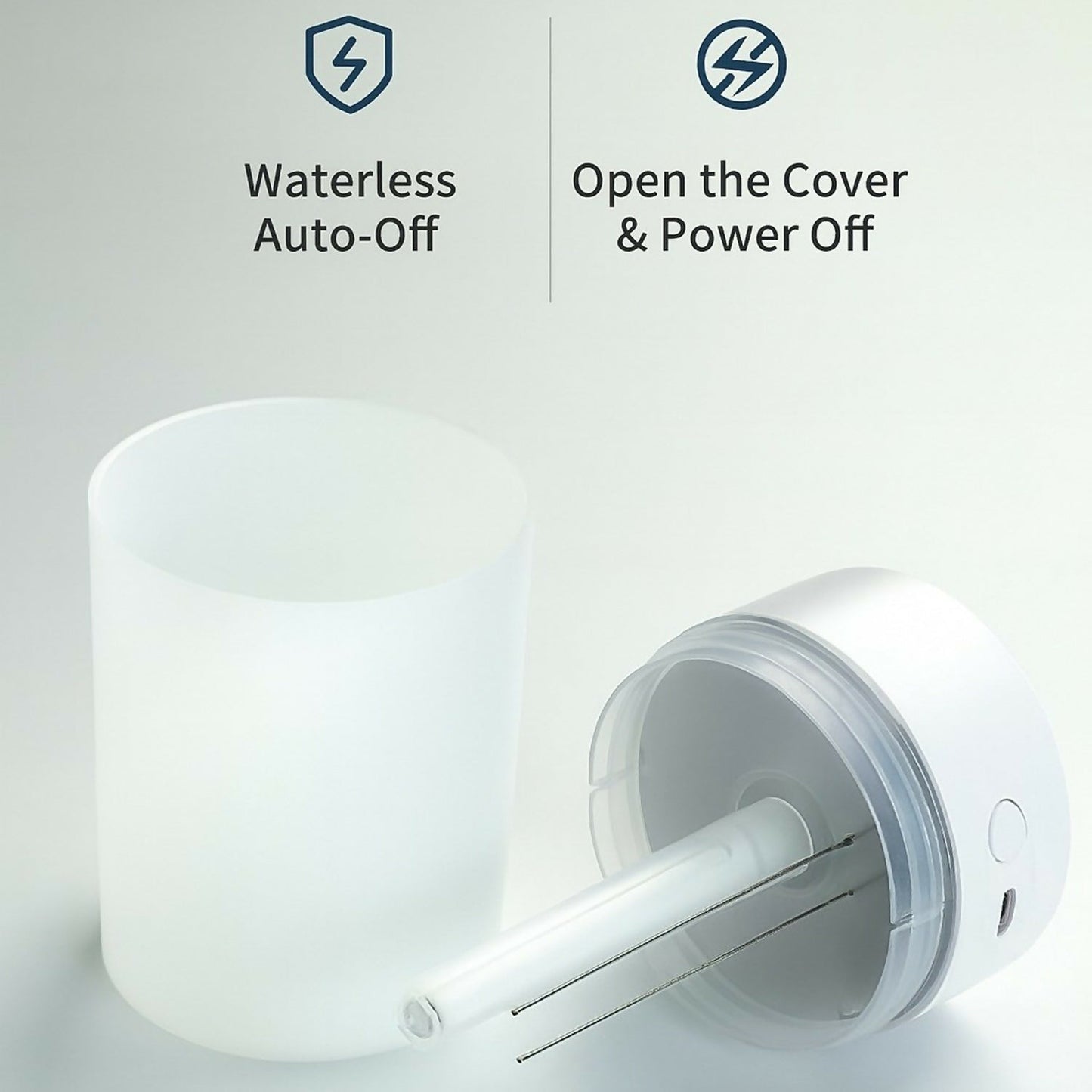 Portable Mini USB Humidifier with Silent Mist for Bedroom, Office & Travel