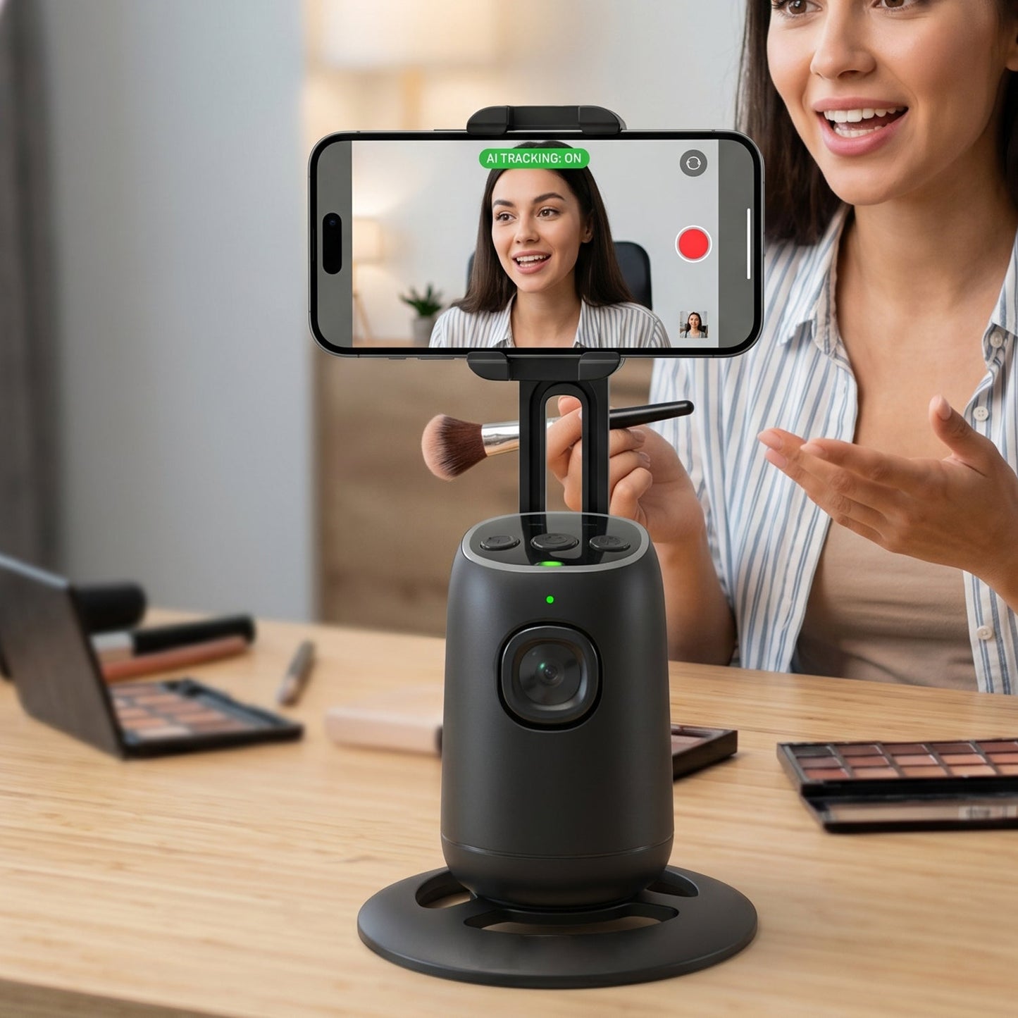 Smart AI Auto Face Tracking Mobile Holder (1 Pc)