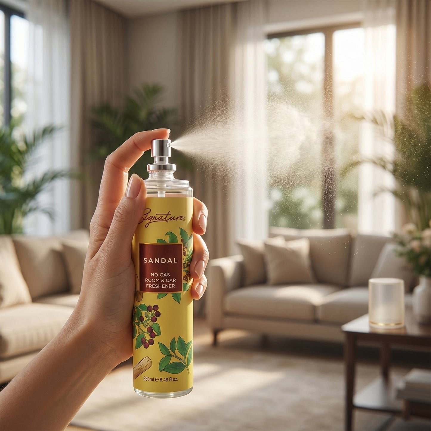 Signature Sandal Room & Car Freshener Spray 250 ML