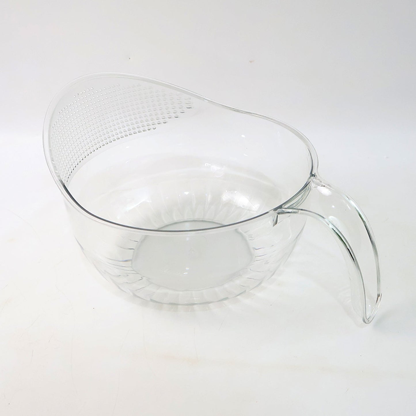 Supermom Multipurpose Transparent Plastic Bowl / Basket with Handle (1 Pc)