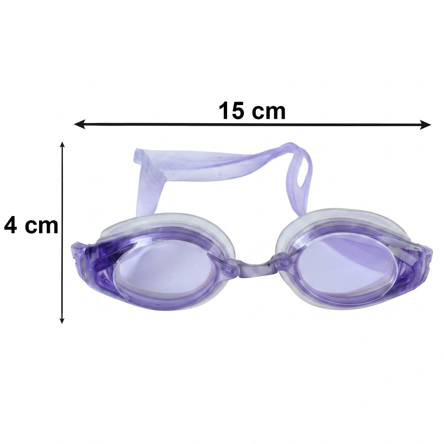 Kids Lightweight Swimming Goggles with Flexible Frame and Leak-Proof Seal – 1 Pc