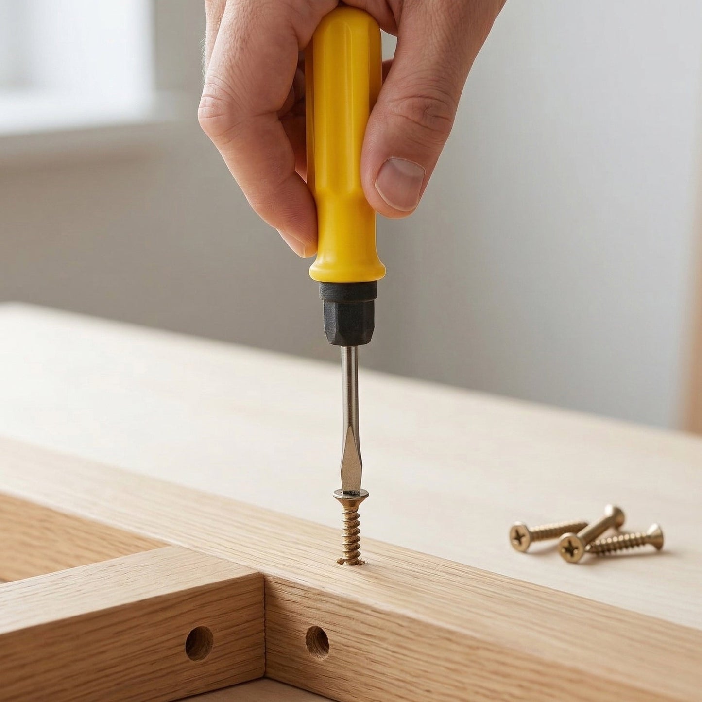 Mini Hardware Tool Kit with Hammer, Screwdriver & Cutter Set