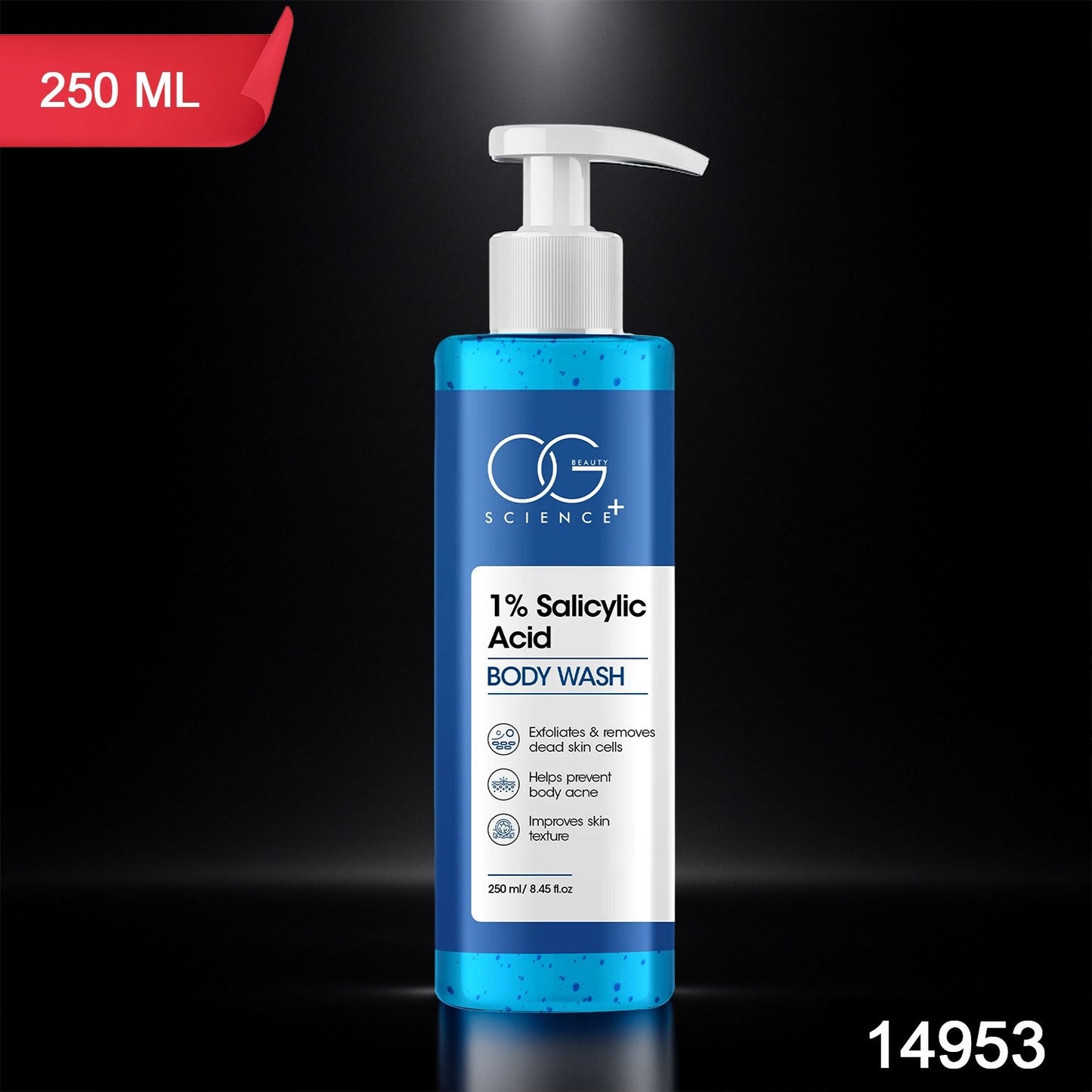 OG Beauty Science 1% Salicylic Acid Body Wash (250ML / 1 Pc)