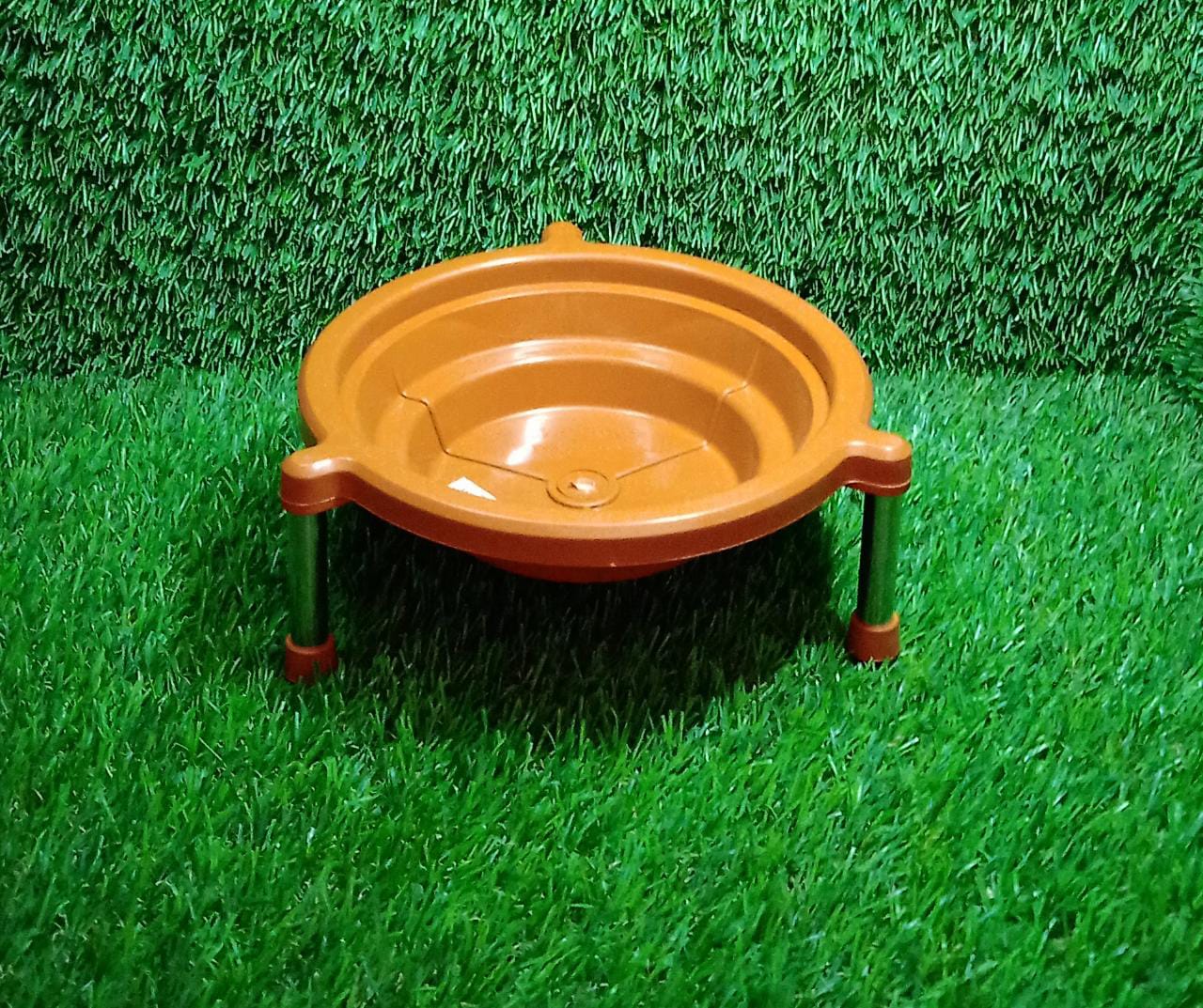 Multipurpose Matka Stand / Plant Pot Water Pot Stand Plastic for Home & Kitchen (1Pc)