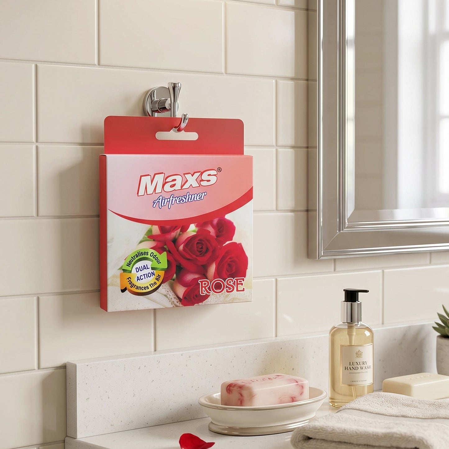 Maxs Air Freshener Fragrance Blocks Pack 4 (50 Gm Each)