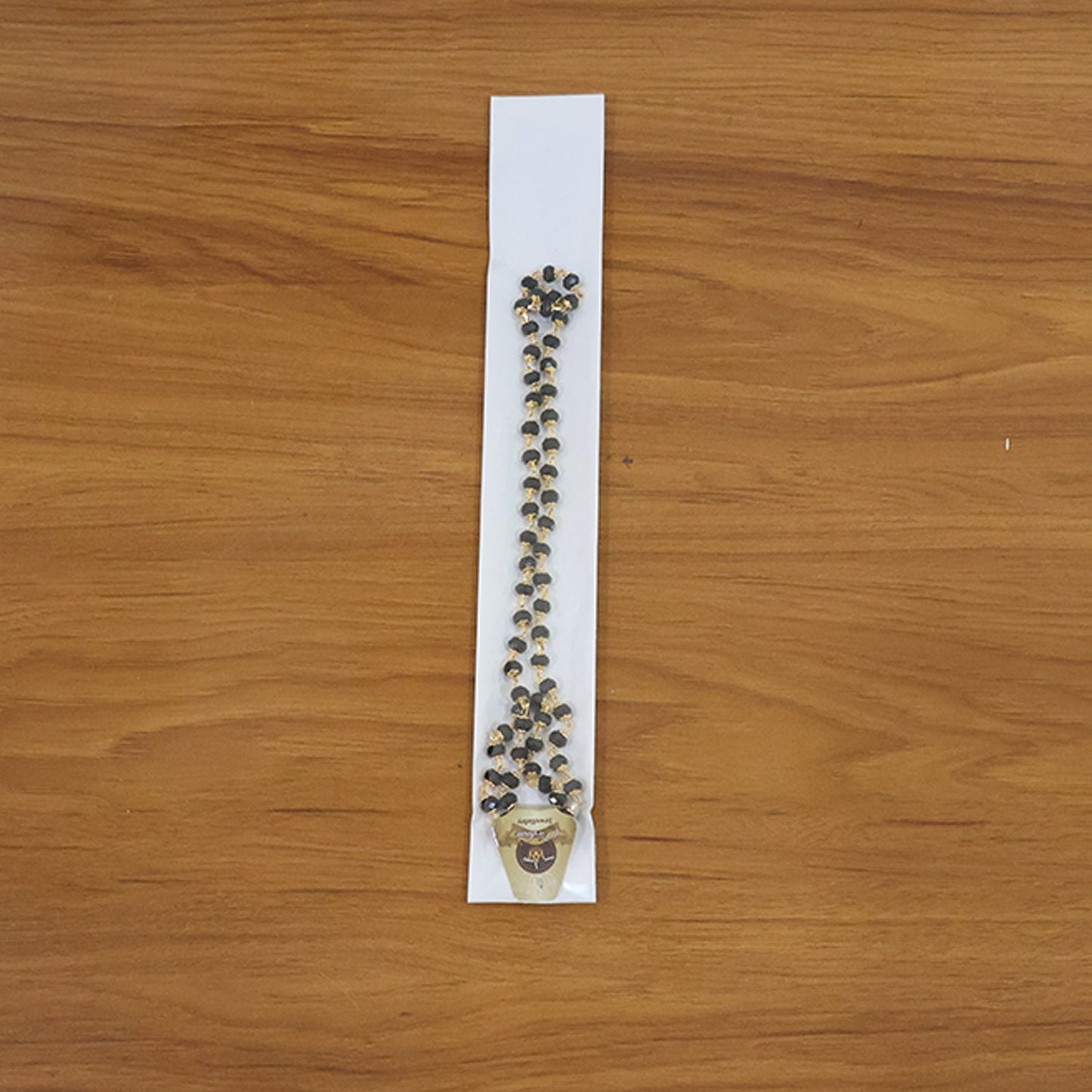 Traditional Black Beads Mangalsutra Style Necklace for Women (1 pc)