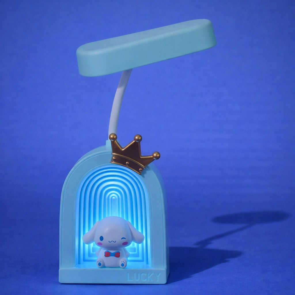 Cute Bunny LED Desk Lamp with Soft Light & Decorative Night Light