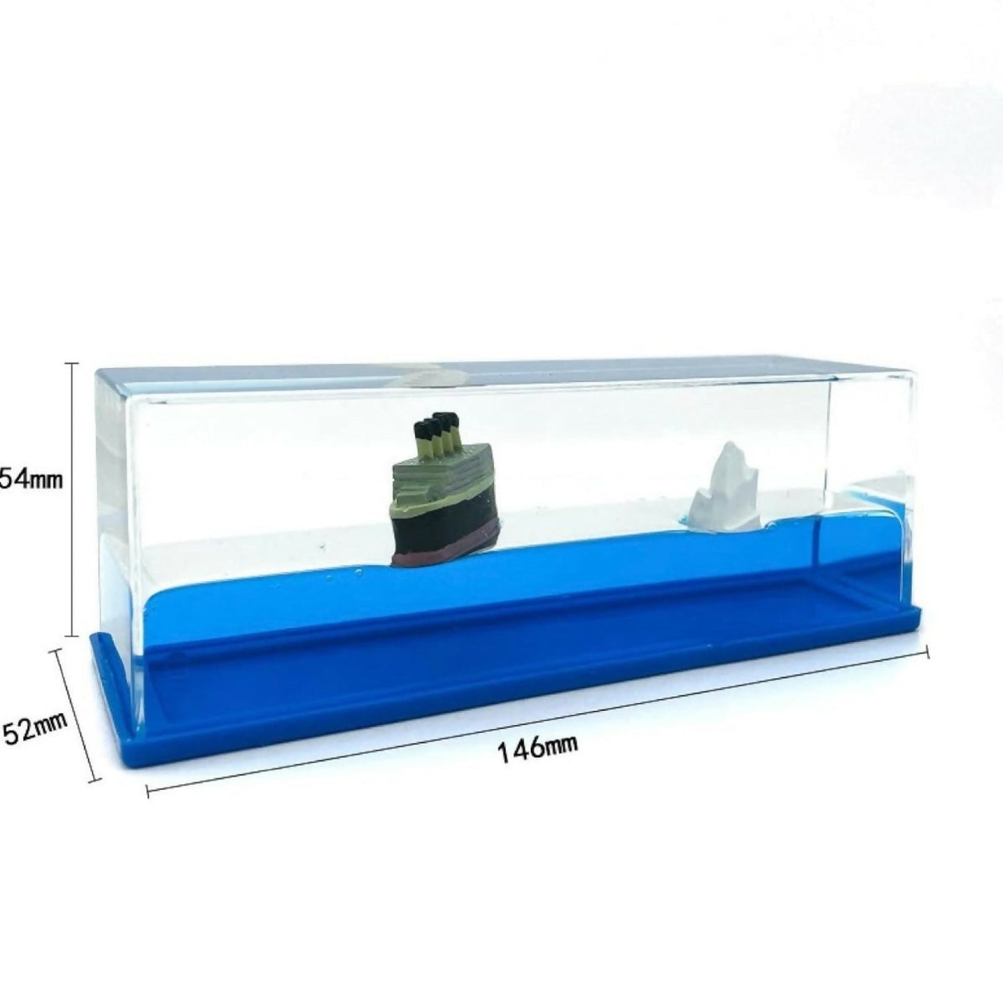 Liquid Wave Ship Motion Toy for Desk Stress Relief & Office Decoration