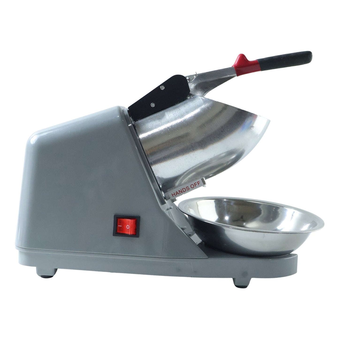 Electric Ice Crushing Machine with Stainless Steel Bowl 1 Set