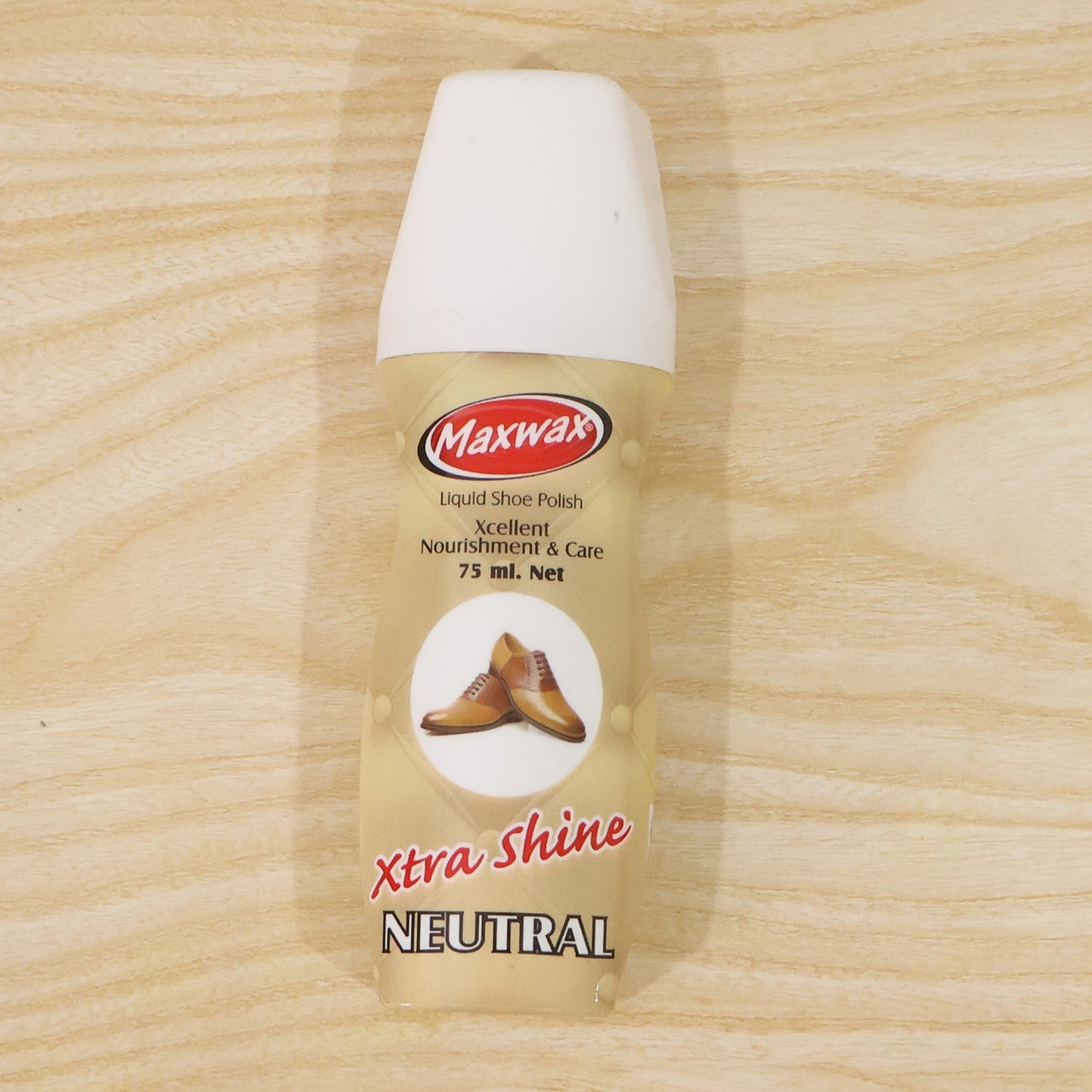 Maxwax Neutral Liquid Shoe Polish (1 Pc, 75 ML)