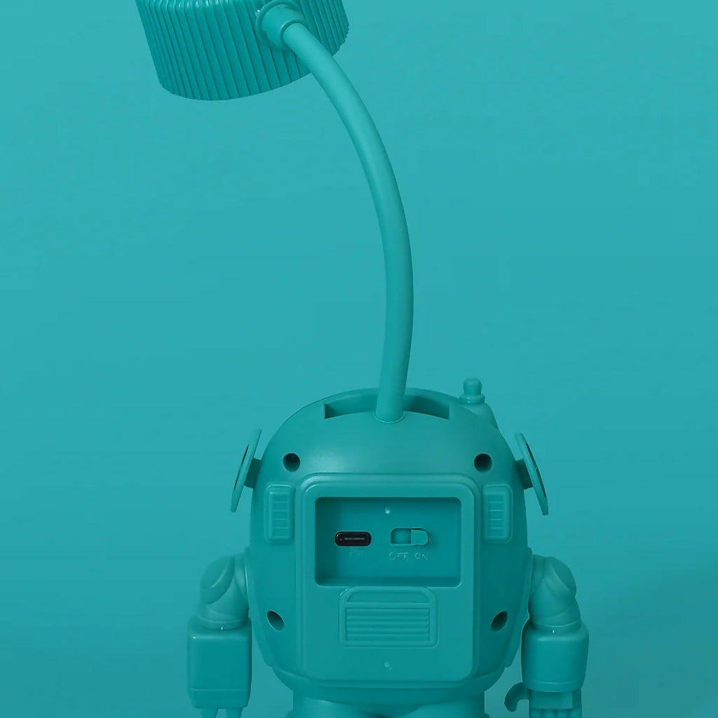 Astronaut Desk Lamp with Pencil Sharpener & LED Light for Kids
