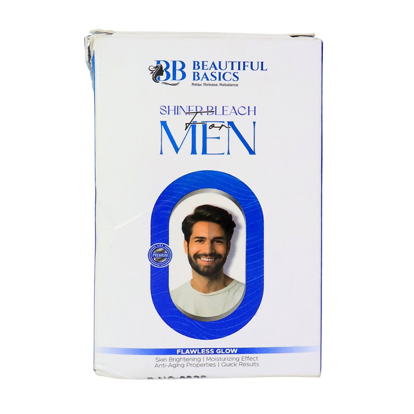 Beautiful Basics Men’s Simple Bleach Cream Kit (1 Set)