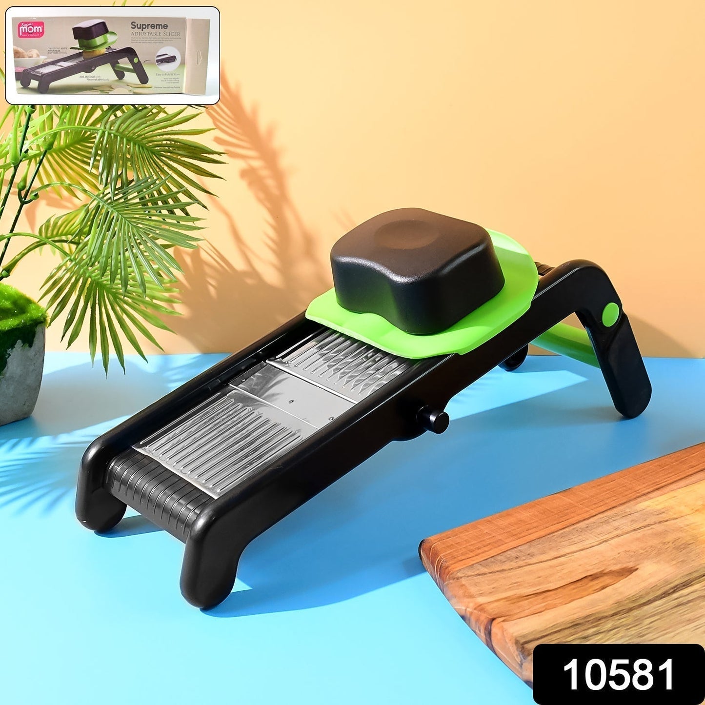 Supermom Supreme Adjustable Slicer with Stainless Steel Blades