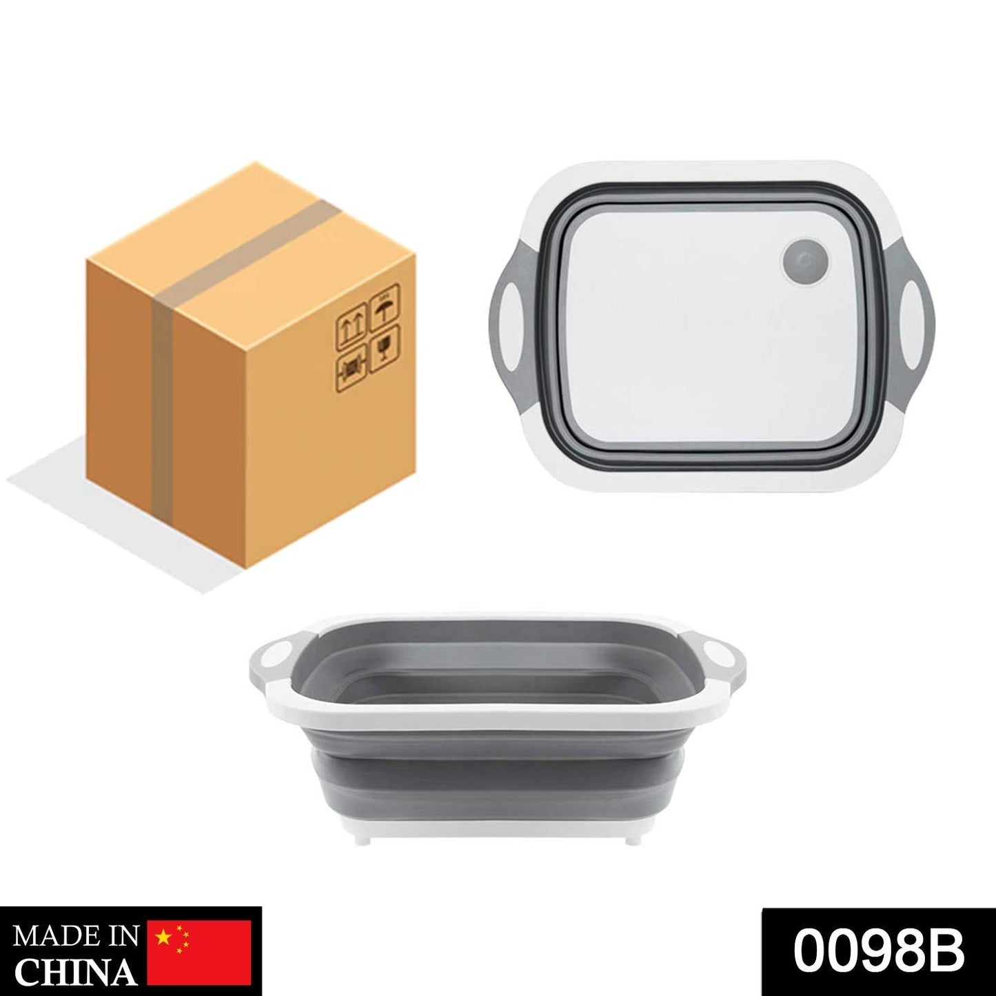 Multi-Function Dish Rack & Chopping Board