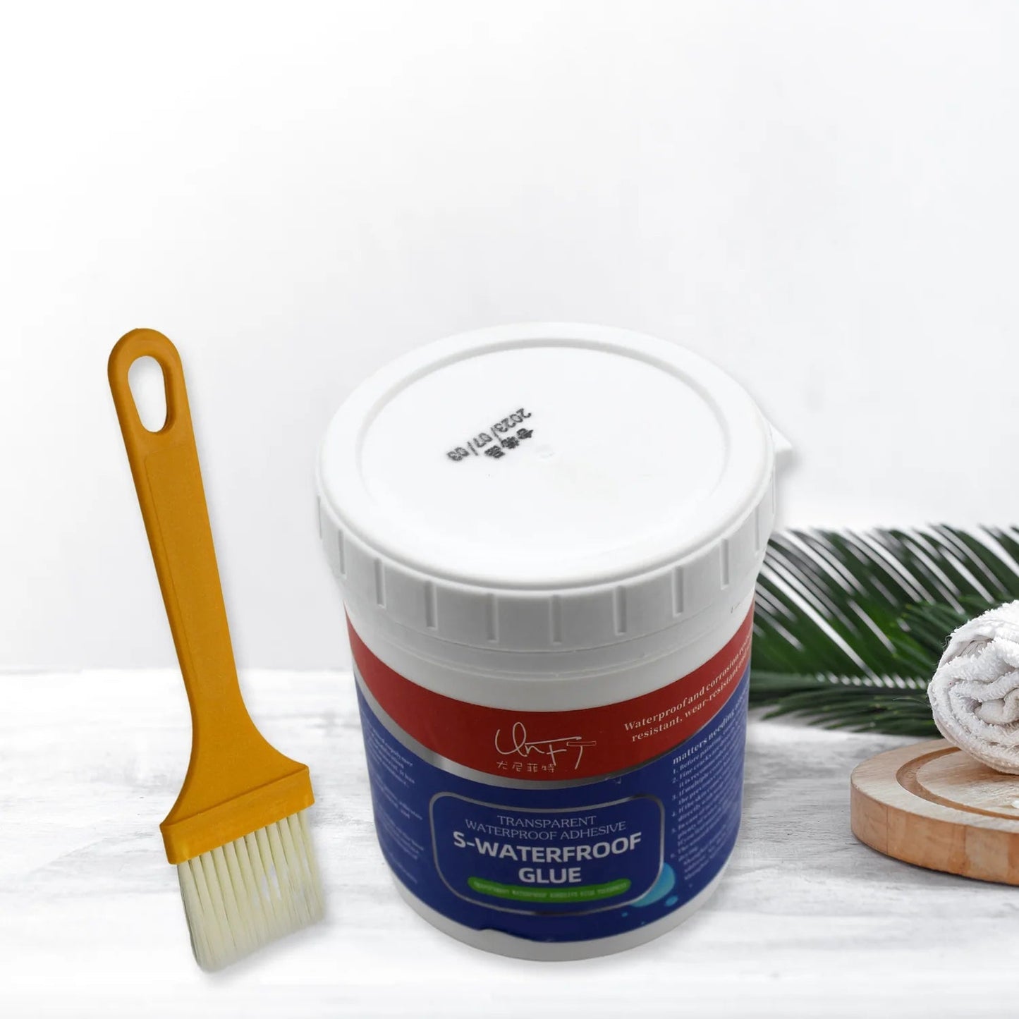 Transparent Waterproof Glue 300Gm with Brush